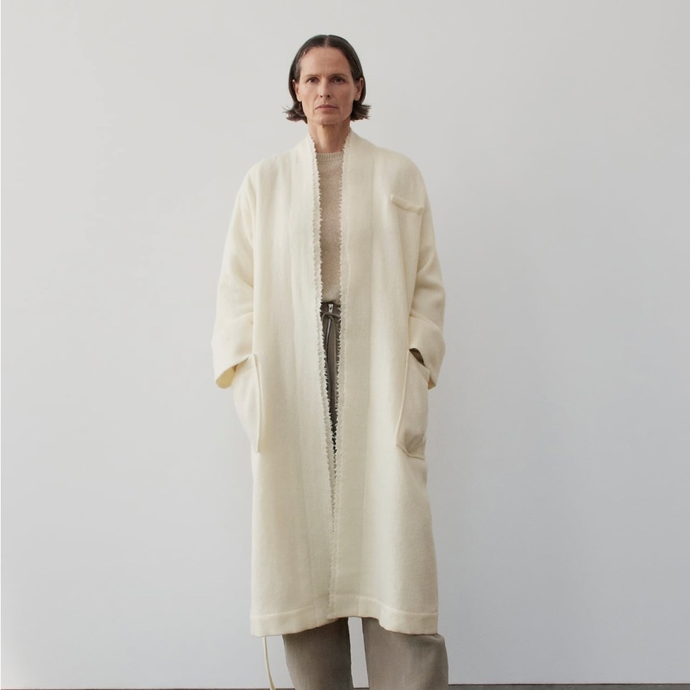 NWT Manteco Wool Coat ZW Collection - Picture 2 of 12